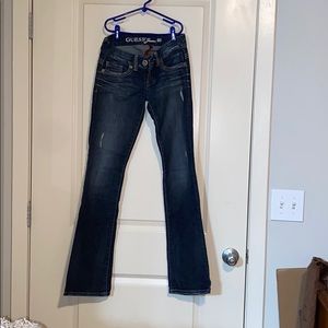 Guess bootcut jeans!